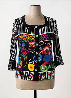 Vestă cu mâneci lungi negru OLIVIER PHILIPS femeie