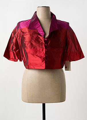 Bolero roșu PLAIT-IL ? femeie