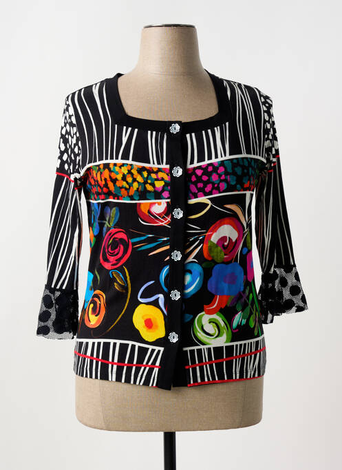 Vestă cu mâneci lungi negru OLIVIER PHILIPS femeie