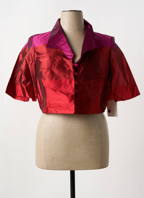 Bolero roșu PLAIT-IL ? femeie