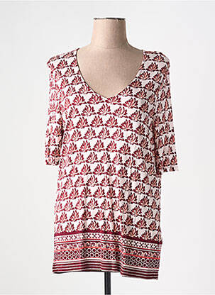 Tricou imprimeu fantezie mâneci scurte violet GERRY WEBER femeie