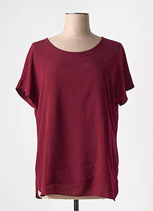 Tricou croială dreaptă mâneci scurte violet GERRY WEBER femeie