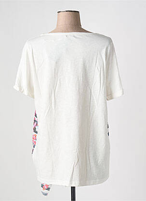Tricou croială dreaptă mâneci scurte roz STREET ONE femeie