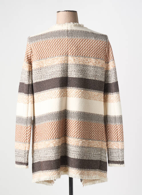 Vestă cu mâneci lungi bej TAIFUN femeie