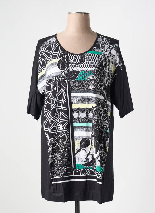 Tunică mâneci scurte guler rotund negru GERRY WEBER femme