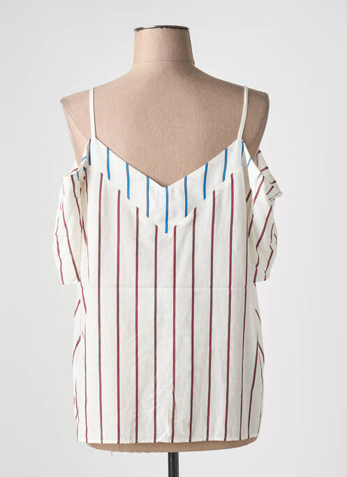 Top alb COP COPINE femeie