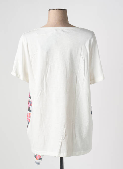 Tricou croială dreaptă mâneci scurte roz STREET ONE femme