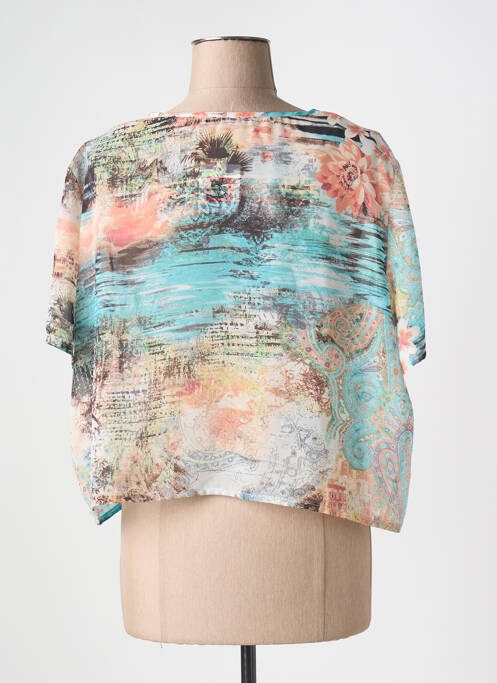 Vestă cu mâneci scurte bej CHRISTINE LAURE femeie