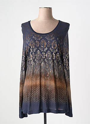 Tricou mâneci lungi mâneci lungi albastru GERRY WEBER femeie