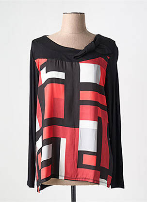 Tricou negru CHRISTINE LAURE femeie