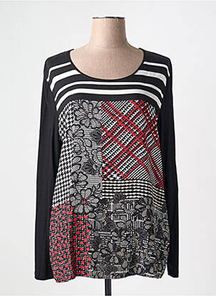 Tricou mâneci lungi mâneci lungi negru GERRY WEBER femeie