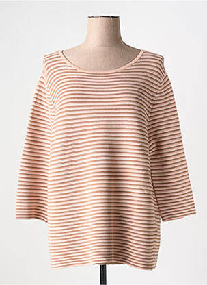 Pulover croială cambrată mâneci 3/4 roz GERRY WEBER femeie