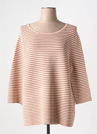 Pulover croială cambrată mâneci 3/4 roz GERRY WEBER femme