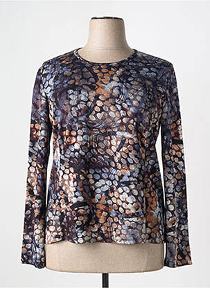 Tricou mâneci lungi mâneci lungi albastru GEVANA femeie
