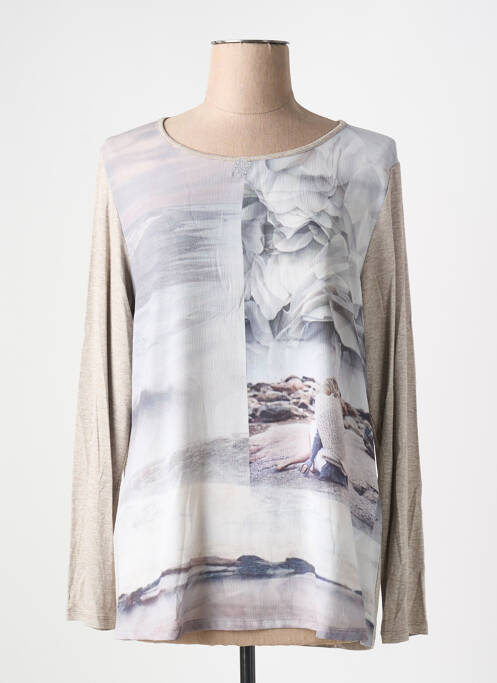 Tricou bej LE COMTE femeie