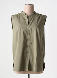 Cămașă croială dreaptă fără mâneci verde BETTY BARCLAY femme