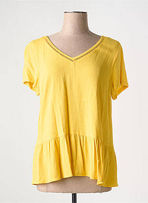 Top galben C'EST BEAU LA VIE femeie