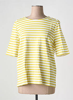 Tricou croială dreaptă mâneci scurte verde S.OLIVER femeie
