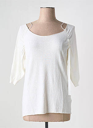 Pulover alb COP COPINE femeie