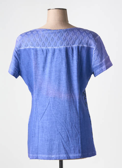 Tricou violet ANGELS NEVER DIE femeie