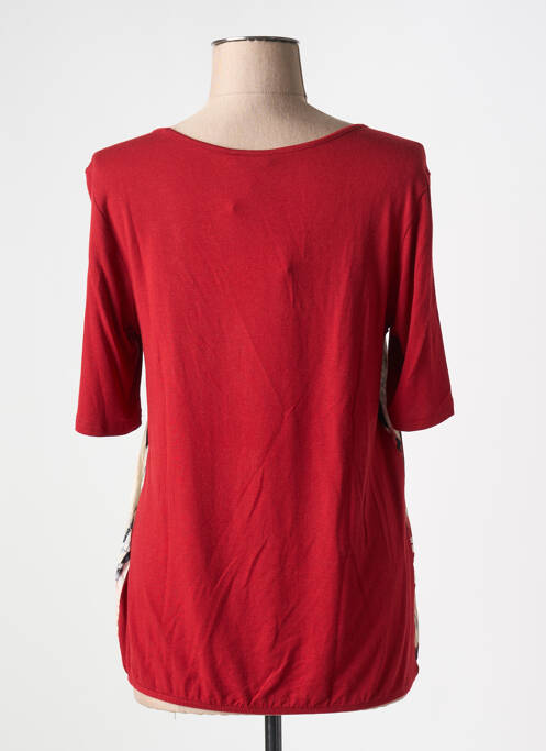 Tricou mâneci trei sferturi mâneci scurte roșu GERRY WEBER femme