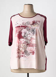 Tricou mâneci trei sferturi mâneci scurte roșu GERRY WEBER femme