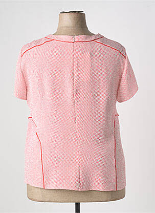 Top țesătură crep mâneci scurte roșu GERRY WEBER femeie
