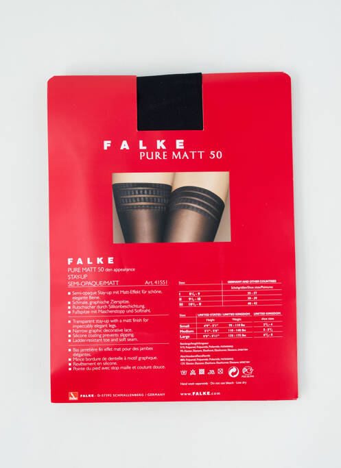 Colanți elasticitate negru FALKE femme