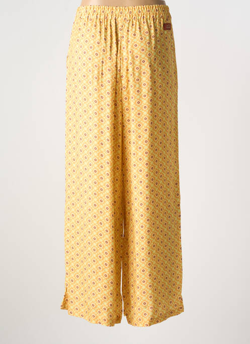 Pantalon larg țesătură poplin mărime normală portocaliu OXBOW femme