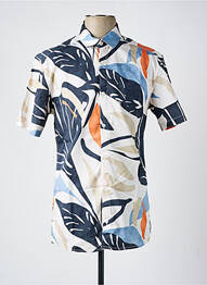 Cămașă cu mâneci scurte imprimeu tie and dye bej LEE COOPER homme