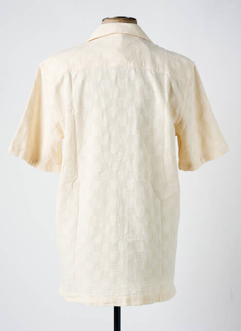 Cămașă cu mâneci scurte bej PEPE JEANS bărbat