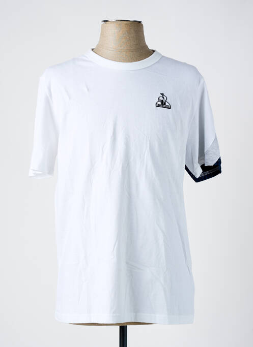 Tricou alb LE COQ SPORTIF bărbat