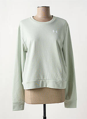 Hanorac broderie mâneci lungi verde UNDER ARMOUR femeie