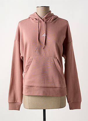 Hanorac cu glugă roz ADIDAS femeie