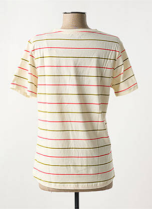 Tricou croială cambrată mâneci scurte bej ASTORE femeie