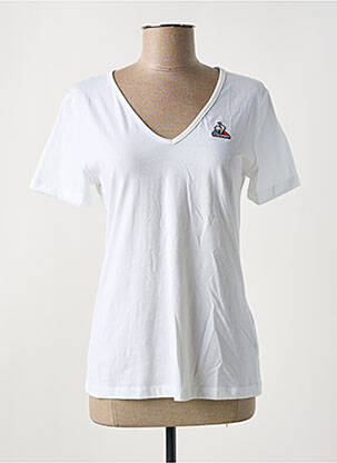 Tricou alb LE COQ SPORTIF femeie