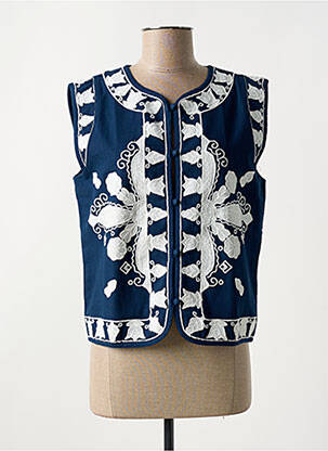 Vestă fără mâneci albastru PEPE JEANS femeie