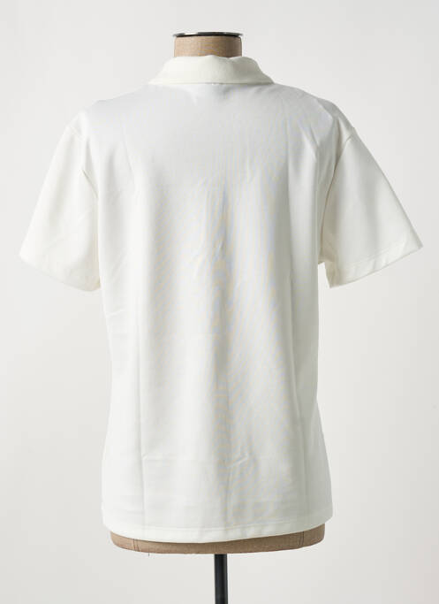 Polo alb LE COQ SPORTIF femeie