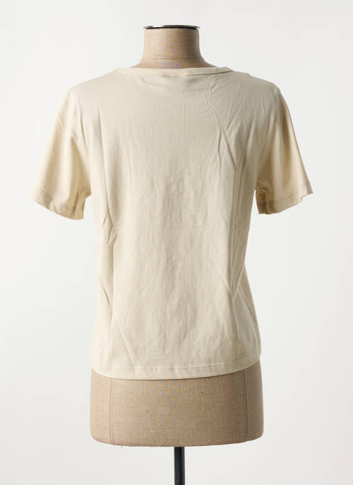 Tricou bej LE COQ SPORTIF femeie