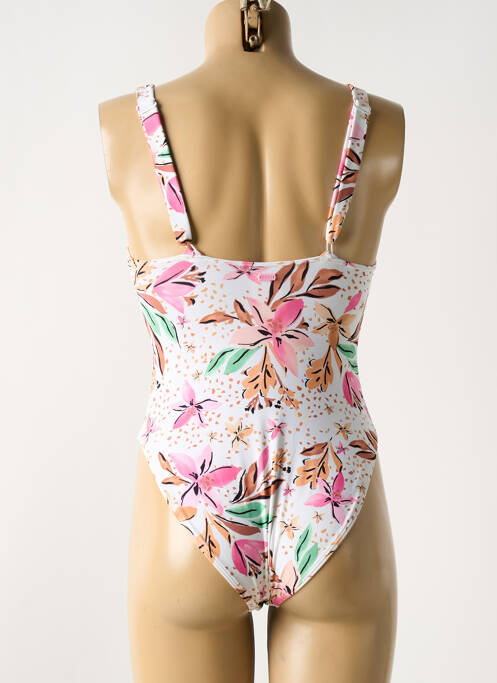 Costum de baie dintr-o singură piesă alb ROXY femeie