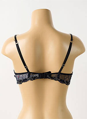 Sutien efect material satinat top sutien modelat negru LISE CHARMEL femeie
