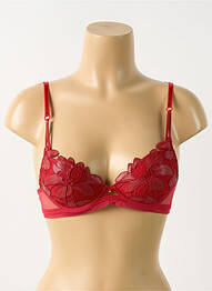 Sutien top sutien push-up top sutien push-up roșu LISE CHARMEL femeie