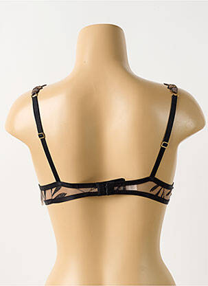Sutien efect material satinat top sutien push-up piele AUBADE femeie