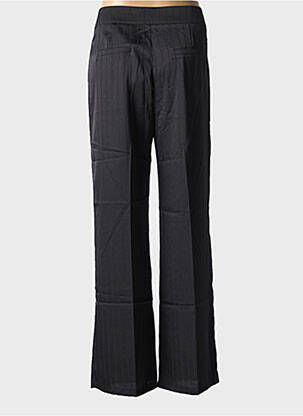 Pantalon drept elasticitate talie înaltă negru CAPSULE femeie