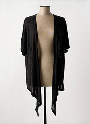 Vestă cu mâneci scurte negru ZHENZI femeie