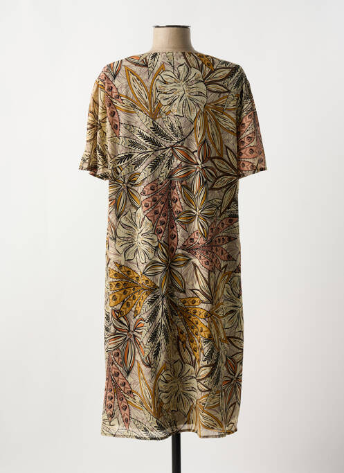 Rochie midi bej GRIFFON femeie