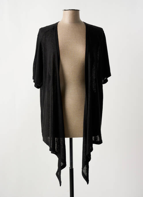 Vestă cu mâneci scurte negru ZHENZI femeie