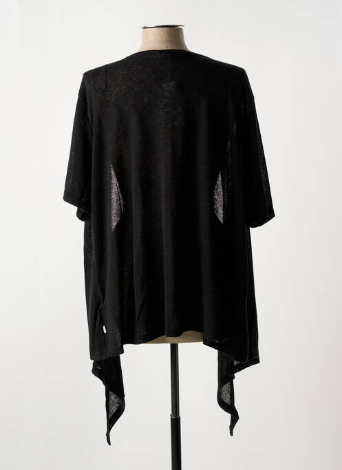 Vestă cu mâneci scurte negru ZHENZI femeie