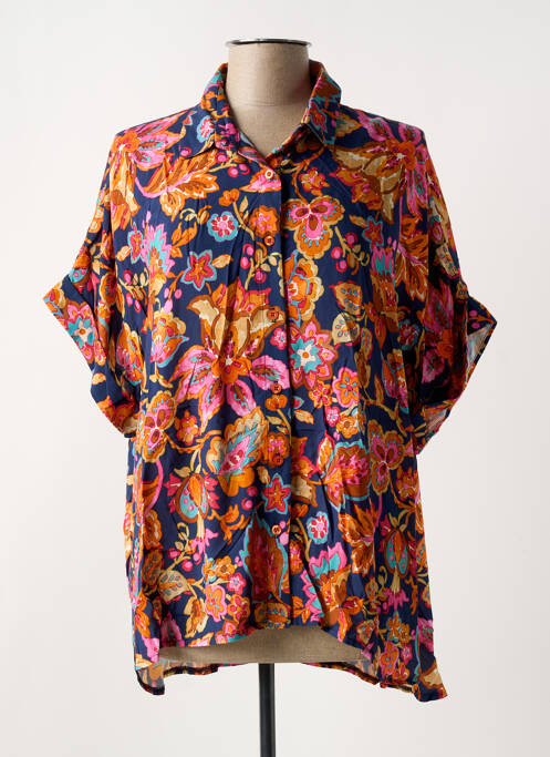 Cămașă portocaliu FRANCK ANNA femeie