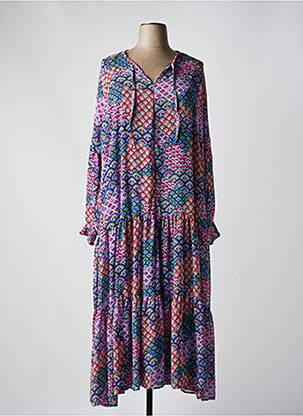 Rochie lungă albastru OCTAVIE & LEONIE femeie